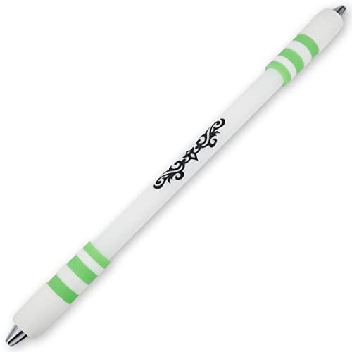 ペン回し専用ペン 改造ペン ペン回し やりやすい 選べるカラー (グリーン)