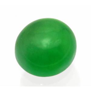 ヒスイ 翡翠 ジェダイト ルース 4.36ct 濃い緑 半透明 Kachin