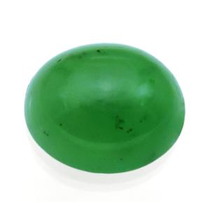 ヒスイ 翡翠 ジェダイト ルース 4.36ct 濃い緑 半透明 Kachin