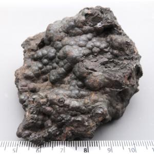 針鉄鉱 Goethite 褐鉄鉱 コロフォーム構造 ボリビア産 瑞浪鉱物展示館 4331｜mm-museum