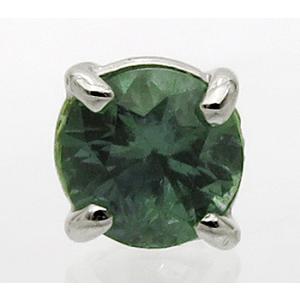 3010【上級品】アレキサンドライト ルース 0.48ct 強変色 緑-赤紫