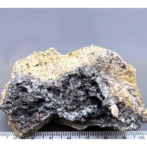 含銀四面砒銅鉱-(Fe) Arsentian Tennatite-(Fe) 千面体結晶 ペルー産