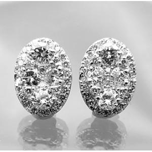 3972 パライバトルマリン ピアス 0.15ct/2 Pt クリーン 淡い緑青 