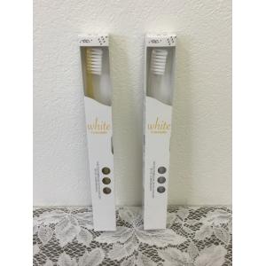 美白用薬用歯磨き　 GC 　歯磨きペーストGC ruscello ルシェロ　W-10　歯ブラシ 2本...