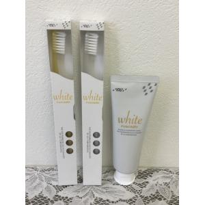 美白用薬用歯磨き　ルシェロホワイト ルシェロ歯ブラシ ヤニ取り　ヤニピカ　ヤニ取り洗剤　歯磨きペース...