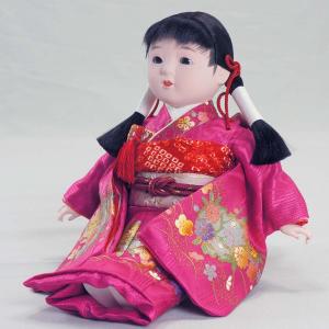 お座り人形　市松人形　抱き人形　日本人形　美しいきもの人形　8号　百07