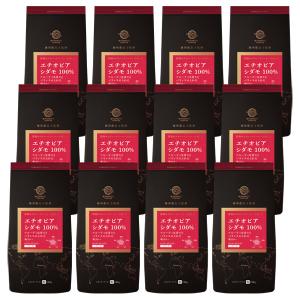 ストレートコーヒー　エチオピア シダモ　150ｇ 12パックセット（ レギュラーコーヒー粉 ）【三本珈琲 三本コーヒー】【p】｜mmc-coffee