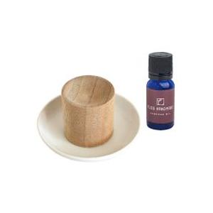 KUSU HANDMADE GIFT ITEM　ギフトセット4くすのきアロマディッシュ＋受け皿（波佐...