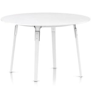 ダイニングテーブル STEEL WOOD TABLE スチールウッドテーブル φ1200xH760 ...