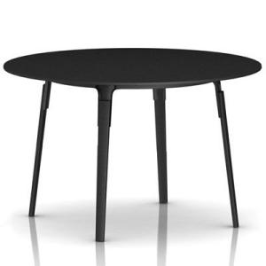 ダイニングテーブル STEEL WOOD TABLE スチールウッドテーブル φ1200xH760 ...