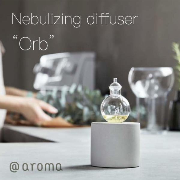 アットアロマ @aroma  nebulizing diffuser 「orb」オーブ アロマディフ...