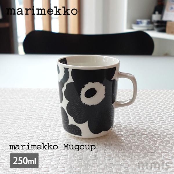 marimekko マリメッコ マグ 250ml ウニッコ ホワイト×ブラック マグカップ mmis...