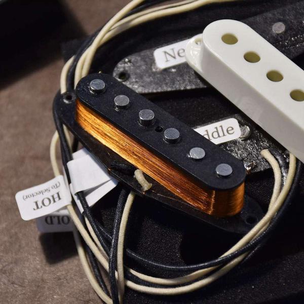JUNTONE PICKUPS/ST 50's Set / White【在庫あり】【2602P2】