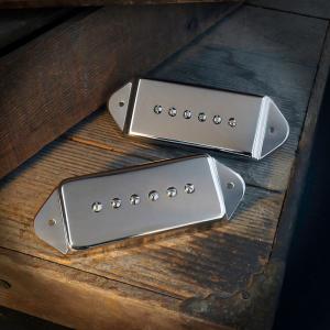 LOLLAR PICKUPS/P-90 Dogear Casino【Nickel Cover / Set】【お取り寄せ商品】｜mmo