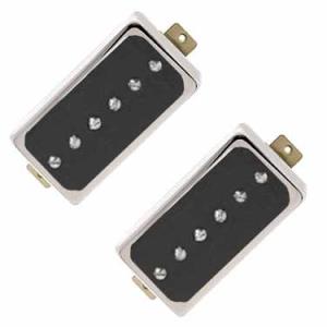 LOLLAR PICKUPS/Novel 90【Nickel Cover / Black Gloss / Set】【お取り寄せ商品】｜mmo