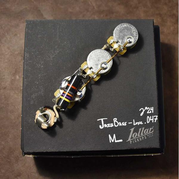 LOLLAR PICKUPS/Jazz Bass Pre-wired Kit - LUXE Oil ...