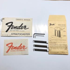 Fender/1970sトレモロアーム・スプリング&取り扱い説明書【中古】【Vintage】｜mmo