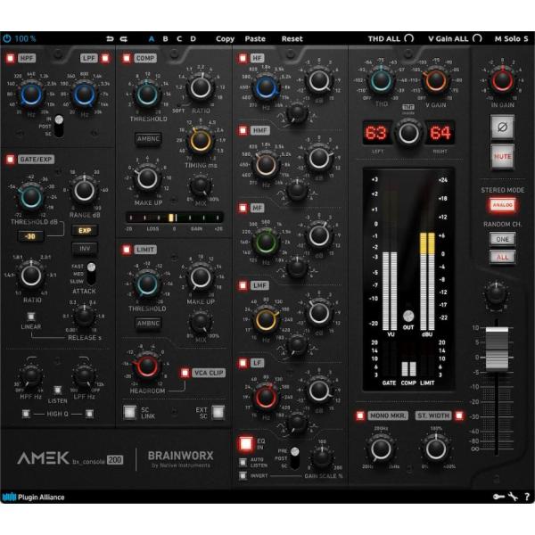 Plugin Alliance/Brainworx bx_console AMEK 200【オンライ...