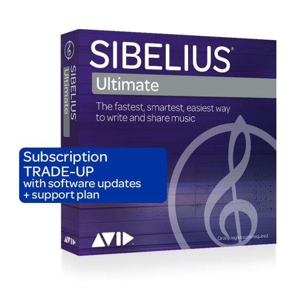 AVID/Sibelius Ultimate 乗換版 サブスクリプション(1年)【オンライン納品】