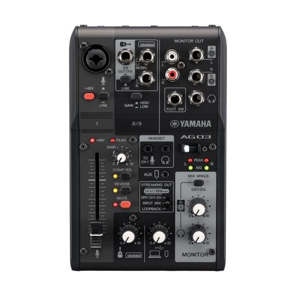 YAMAHA/AG03MK2 Black【在庫あり】