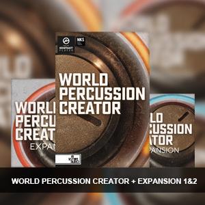 In Session Audio/WORLD PERCUSSION CREATOR + EXPANSION 1&2【オンライン納品】【在庫あり】｜mmo