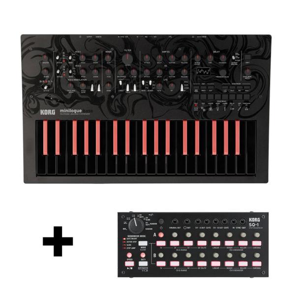 KORG/MINILOGUE BASS &amp; SQ-1 bundle【数量限定セット販売】【在庫あり】