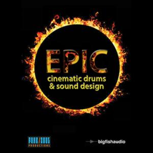 BIG FISH AUDIO/EPIC - CINEMATIC DRUMS & SOUND DESIGN【〜05/29 期間限定特価キャンペーン】【オンライン納品】【在庫あり】｜mmo