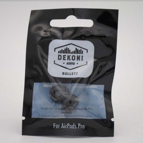 Dekoni Audio/BULLETZ AirPods Pro - Single M【Mサイズ1ペ...