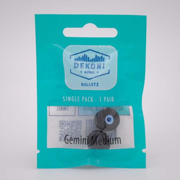 Dekoni Audio/BULLETZ GEMINI - Single S【Sサイズ1ペア】【S-...