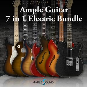 AMPLE SOUND/AMPLE GUITAR 7 IN 1 ELECTRIC BUNDLE【オンライン