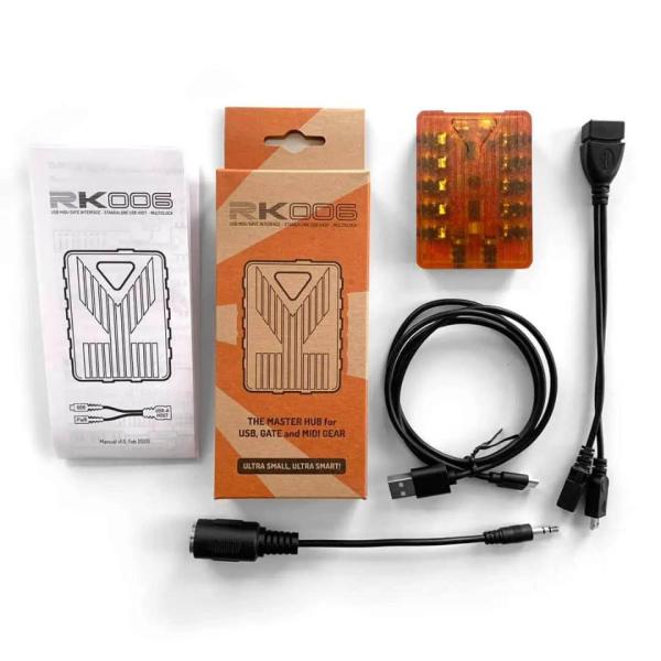 Retrokits/RK006 Portable USB MIDI/Gate Hub Orange【...