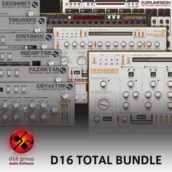 D16 Group/D16 TOTAL BUNDLE【オンライン納品】【在庫あり】