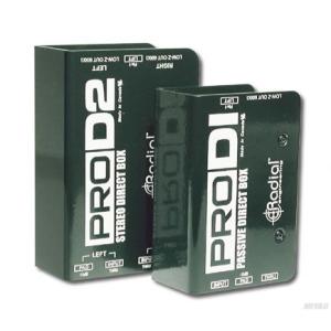 Radial ダイレクトボックス ステレオパッシブDI ProD2 : ミュージック