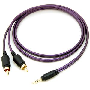 onso/stct_02_33r  ミニステレオ - RCA  オーディオケーブル 1.0m