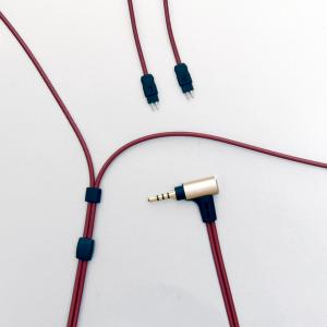 onso/iect_03 イヤホンケーブル 2pin-2.5mm4極 1.2m