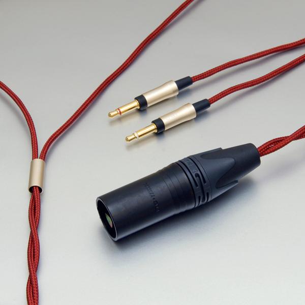 onso/hpct_03 ヘッドホンケーブル 4ピンXLR-3.5mmモノx2 3.0m【HPCT_...