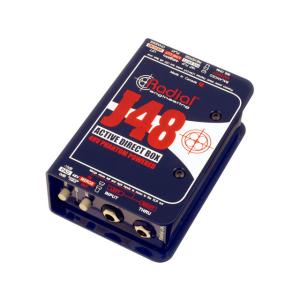 【訳あり特価】Radial J48 アクティブダイレクトボックス Radial J48 1-channel Active 48v Direct Box | Sweetwater