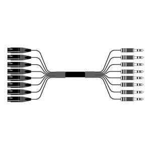 Mogami/2932 8ch XLRM-TRS(AMPHENOL) ケーブル 5m【受注生産品