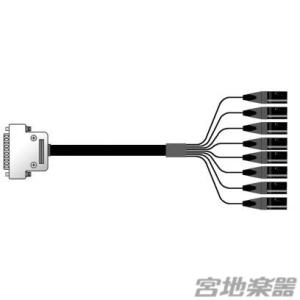 Mogami/2932 8ch Dsub25-XLRM 3m【手回しロングインチネジ】【在庫あり】