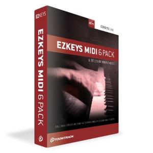 TOONTRACK/EZKEYS MIDI 6PACK【オンライン納品】【在庫あり】