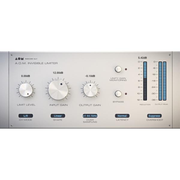 A.O.M.Plugin/Invisible Limiter【オンライン納品】