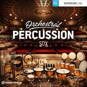 TOONTRACK/SDX - ORCHESTRAL PERCUSSION【オンライン納品】【在庫あ...