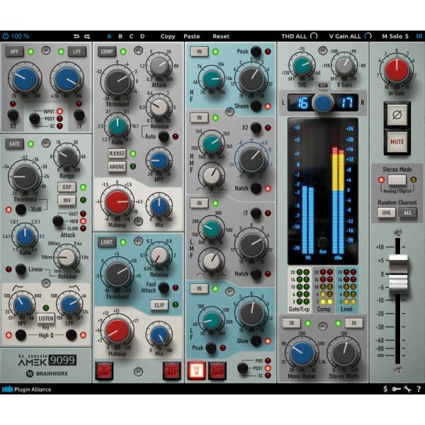 Plugin Alliance/Brainworx bx_console AMEK 9099【オンラ...