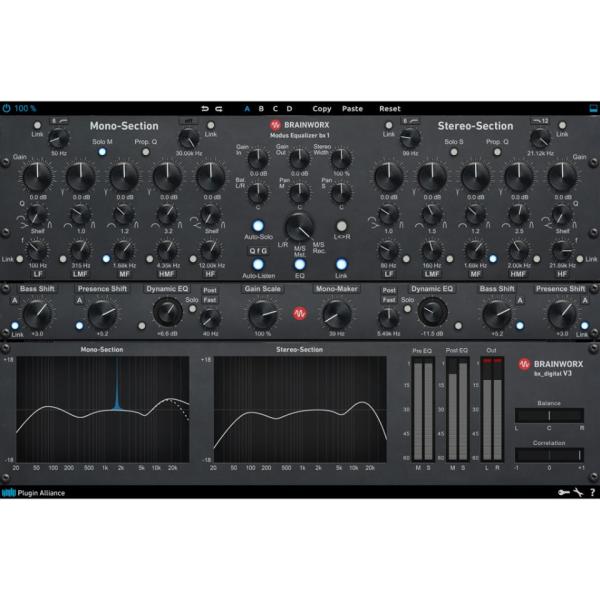 Plugin Alliance/Brainworx bx_digital V3【オンライン納品】【在...