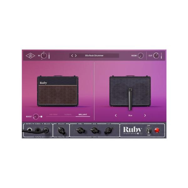 UNIVERSAL AUDIO/UAD Ruby '63 Top Boost Amplifier 【...