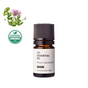 P10倍 ローズゼラニウム・エッセンシャルオイル・オーガニック／5ml（有機栽培・Organic） 100% 無添加 高品質 爆買