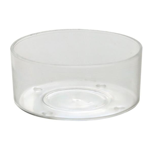 P10倍 キャンドルホルダー・ティーライトカップ／10個 17ml 蝋燭 使いきり 容器 プラスチッ...