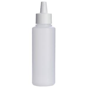 P10倍 フロストプラボトル・トンガリキャップ[100ml]／100個 化粧水 トナー 容器 白色 ...