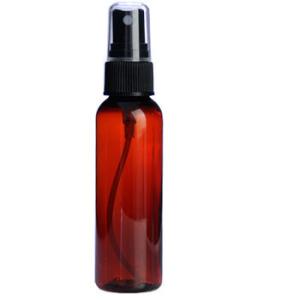アンバープラボトル・スプレー[60ml]／10個 トナー 容器 茶色 詰め替え容器 アトマイザー 手...