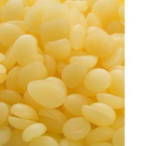 ビーズワックス・未精製・イエロー（蜜蝋）／200g クリーム ミツロウ ローヤルゼリーなどの栄養が含...